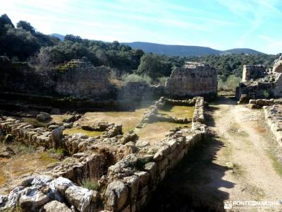 Ciudad de Vascos-Dolmen de Azután;senderismo calzado bota senderismo murcia rutas por asturias